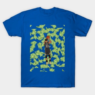 Steph Curry Cash Money Jumpshot - Golden State Warriors T-Shirt